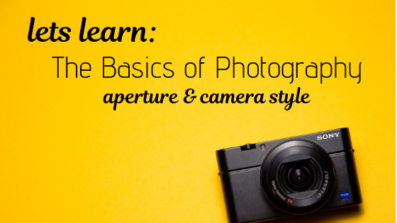Let’s Learn the Basics of Photography: Aperture and Camera Style